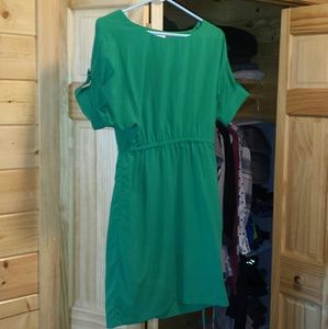 Calvin Klein green dress size 2